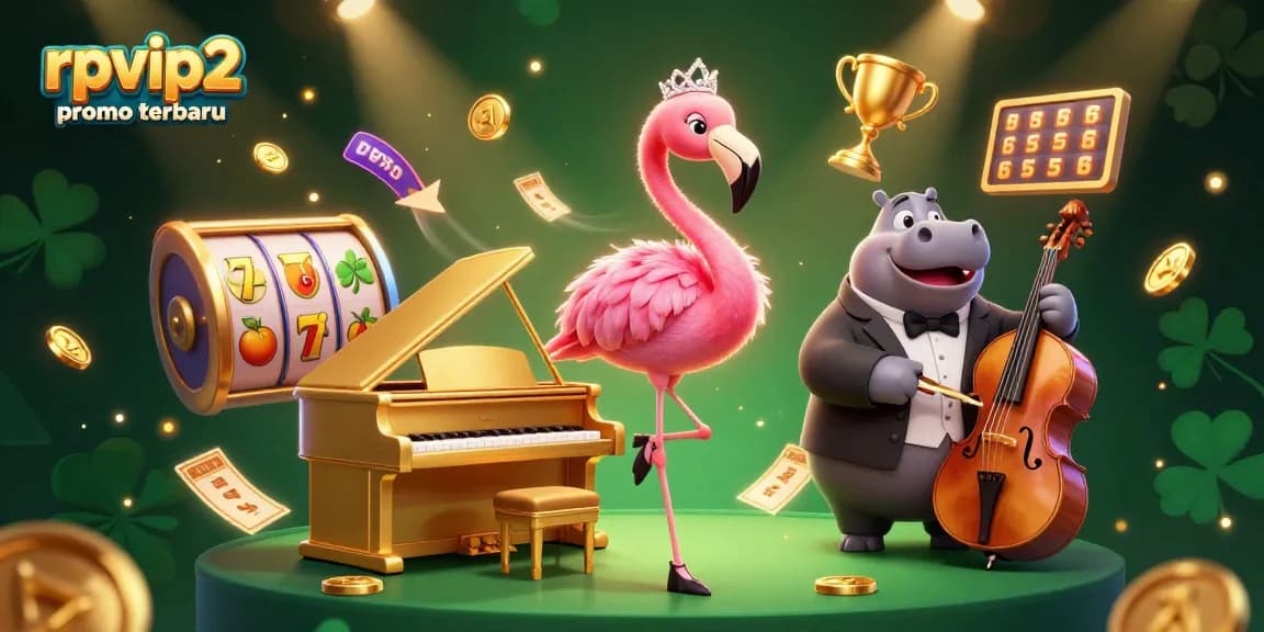 Experience the latest rpvip2 promo terbaru with vibrant casino scenes rich in detail and action.