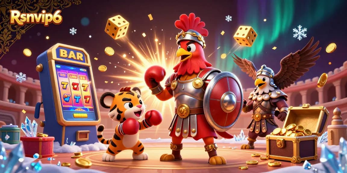 Terlibat dengan pengalaman kasino yang mendebarkan di Rsnvip6 dengan karakter 3D yang hidup dan elemen permainan yang kaya.