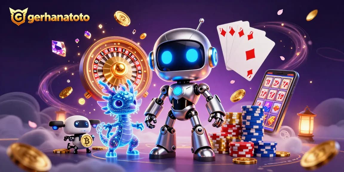 Gerhanatoto menghadirkan keseruan tebak angka dengan robot canggih dan elemen kasino.