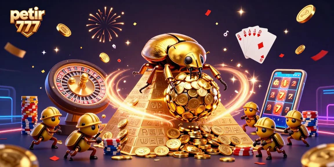Experience thrilling gameplay with petir 777 slots and dynamic casino elements illustrating excitement and winning potential.