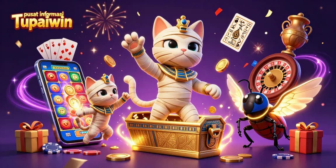 Menggali pusat informasi Tupaiwin untuk menjelajahi permainan kasino yang menarik seperti slot dan roulette secara menarik.
