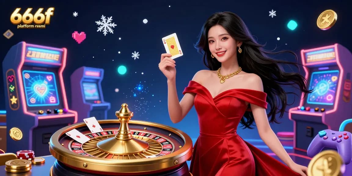 Experience the excitement of gaming at 666f platform resmi with vibrant casino elements and a welcoming atmosphere.