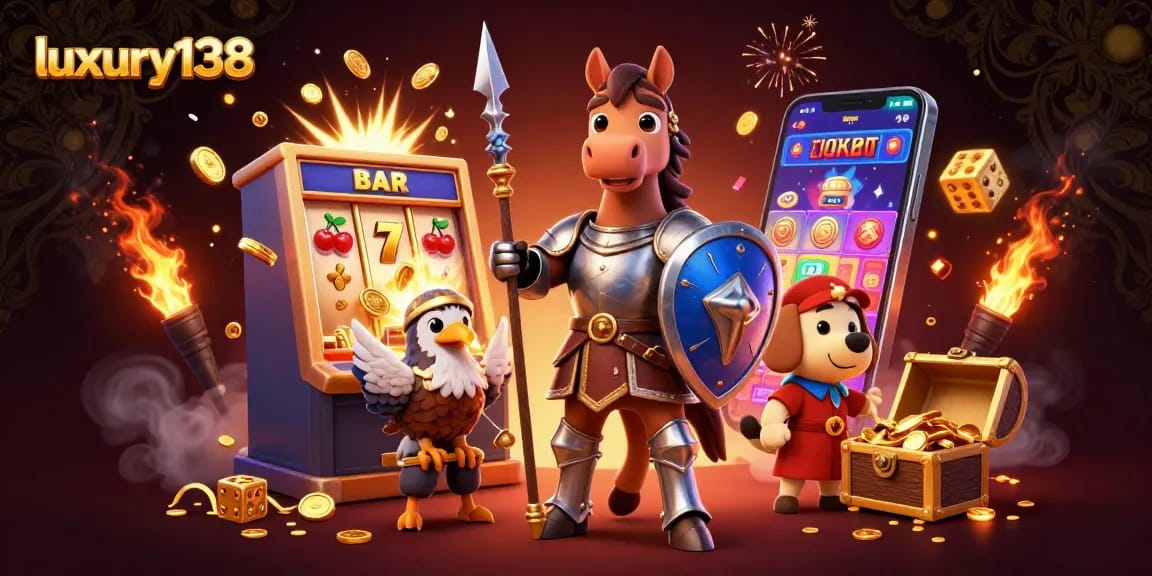 Experience luxury138 with exciting jackpots, gold coins, and vibrant casino gameplay.