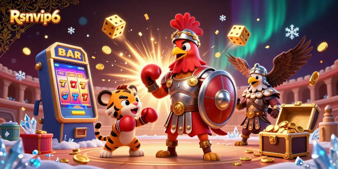 Terlibat dengan pengalaman kasino yang mendebarkan di Rsnvip6 dengan karakter 3D yang hidup dan elemen permainan yang kaya.