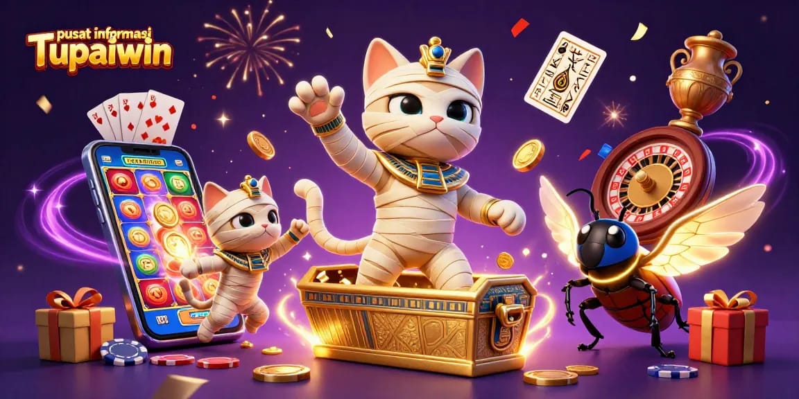Menggali pusat informasi Tupaiwin untuk menjelajahi permainan kasino yang menarik seperti slot dan roulette secara menarik.