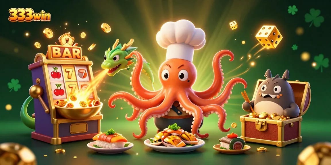Engage in winning gameplay with 333win’s vibrant casino scene featuring vivid characters and dynamic action.