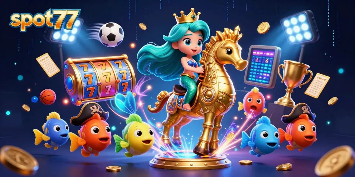Engage in the thrilling slot77 gameplay experience with vibrant 3D characters and dynamic elements.