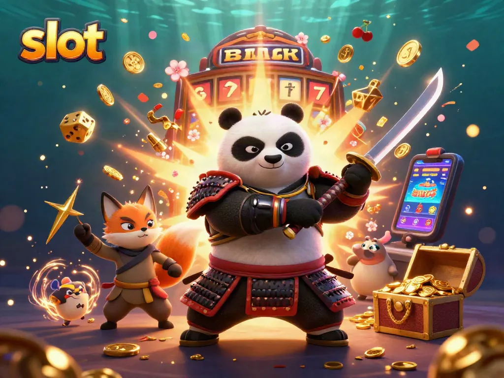 Slot yang menghidupkan suasana jackpot dengan karakter kartun 3D yang menarik.