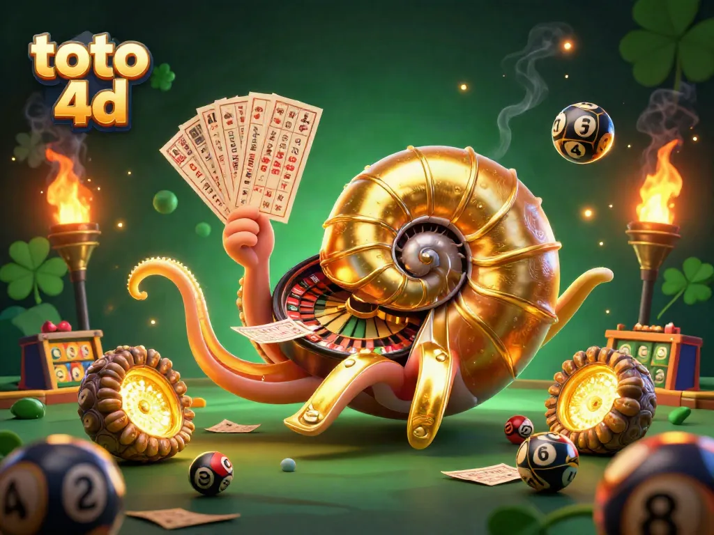Engage with exciting toto 4d lottery action featuring a nautilus roulette wheel and glowing elements.