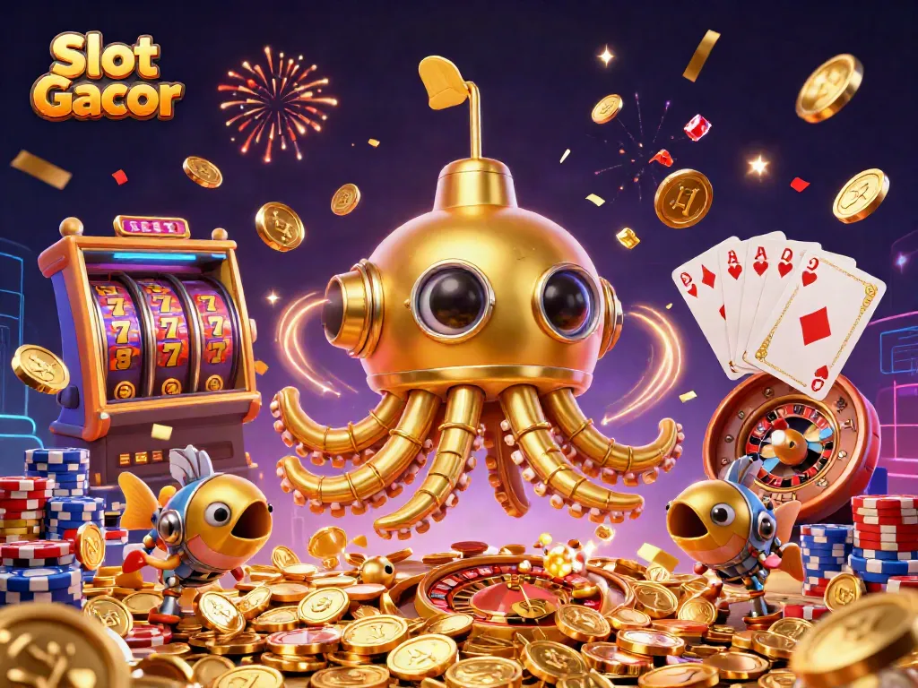 Spin the Slot Gacor reels with captivating winnings amid stunning casino visuals.