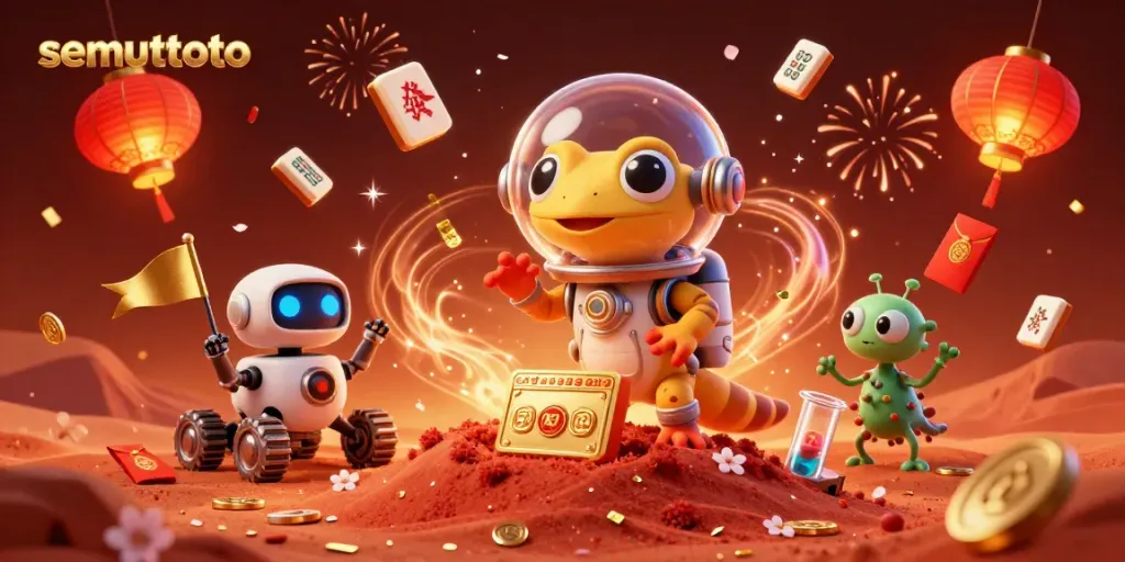 Mencoba keberuntungan di semuttoto dengan suasana kasino emas di Mars