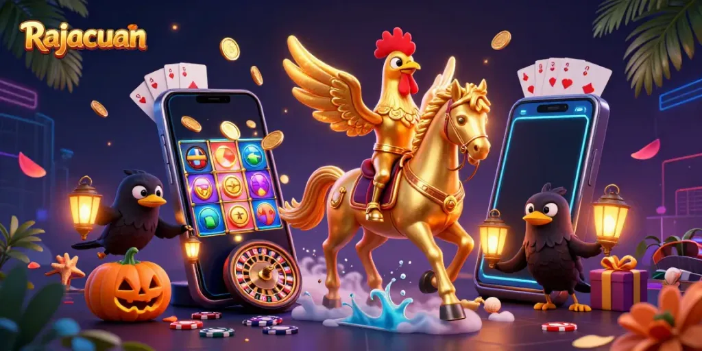 Rajacuan menawarkan pengalaman bermain slot online dengan elemen karakter yang unik dan menarik.