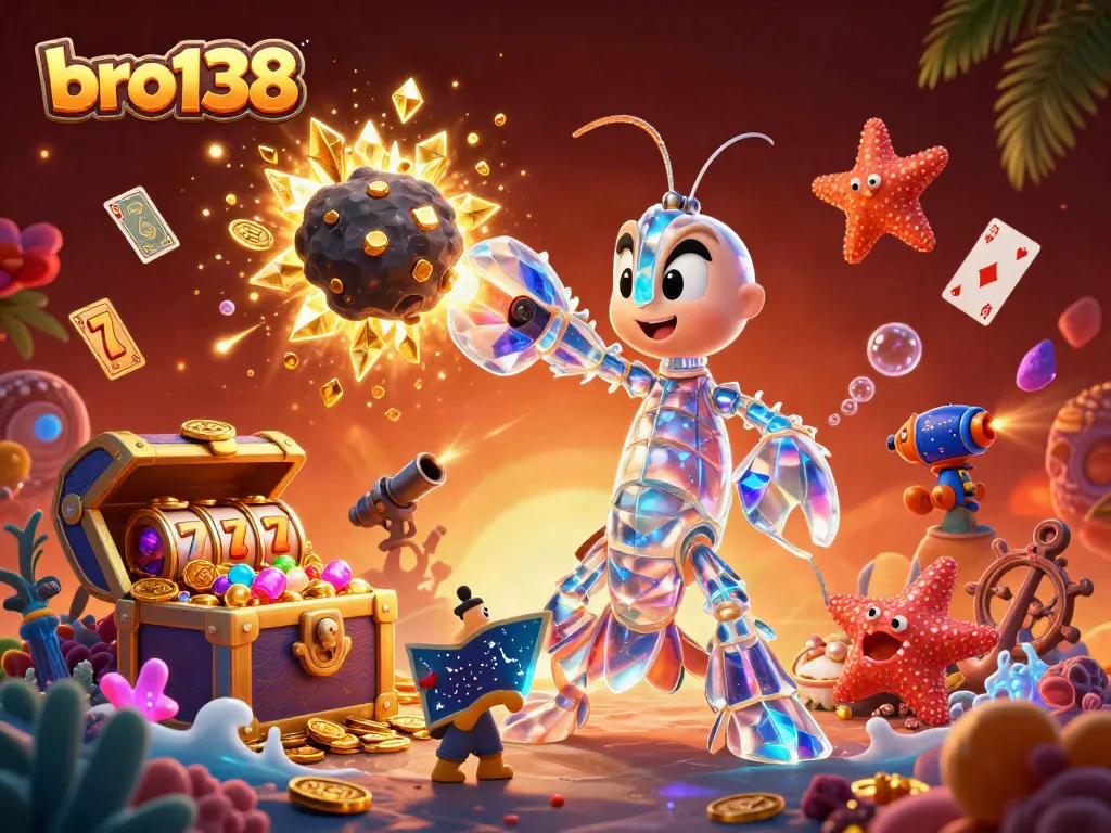 Try winning big with bro138's vibrant casino slots filled with sparkling gems and treasures.