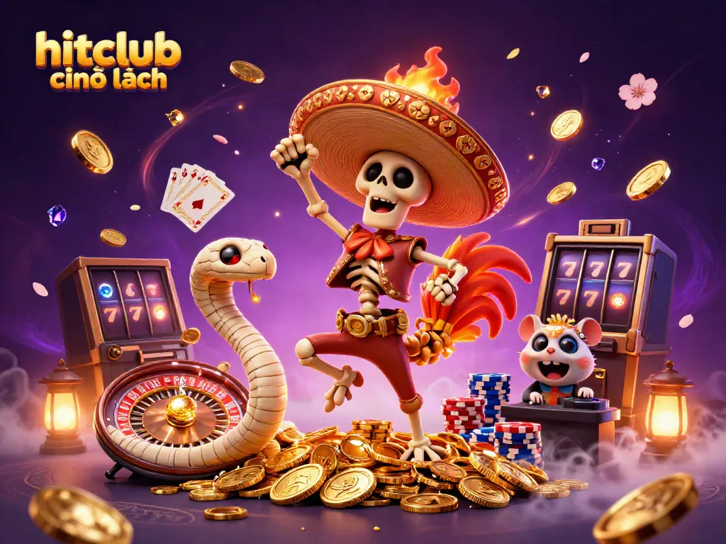 Experience thrilling wins at hitclub chính hãng with vibrant casino action and exciting characters.