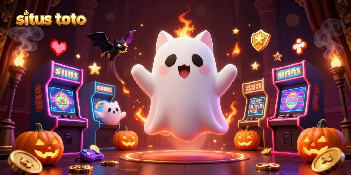 Gabung di situs toto dan menangkan jackpot seru dengan karakter kucing hantu yang menarik.